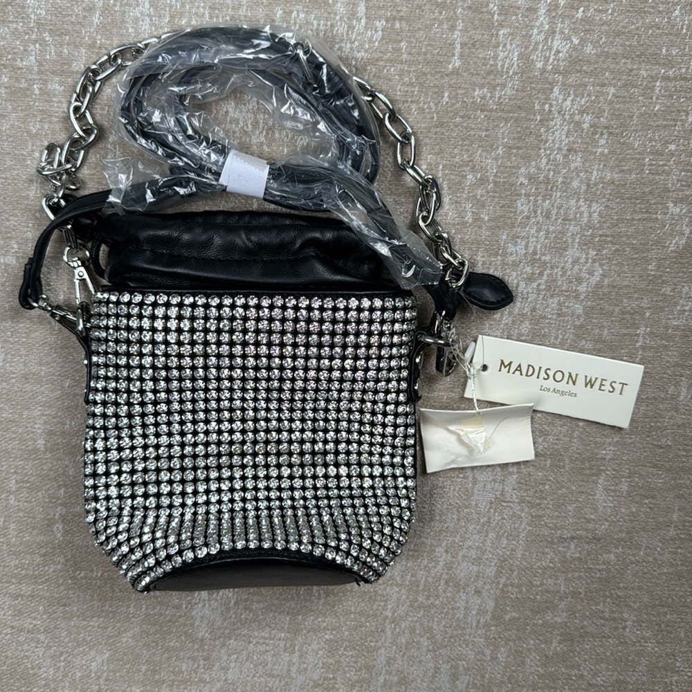 Medison West Rhinestone Busked Bag